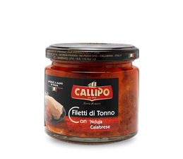 callipo thunfischfilets mit kalabresischer 'nduja g190