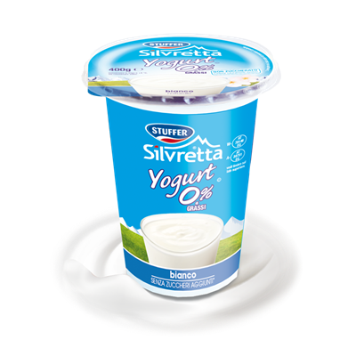 STUFFER YOGURT SILVRETTA 400g BIANCO 0%