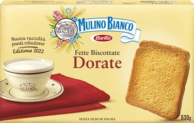 MULINO BIANCO FETTE BISCOTT. DORATE 630g