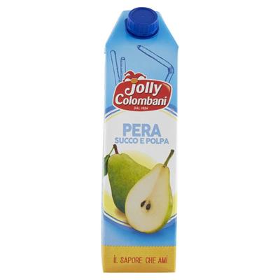 JOLLY SUCCHI FRUTTA BRICK 1 LT PERA