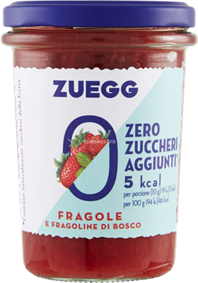 ZUEGG CONFETTURA S/Z 220g FRAGOLA