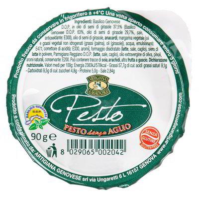 frisches pesto ohne knoblauch 90g