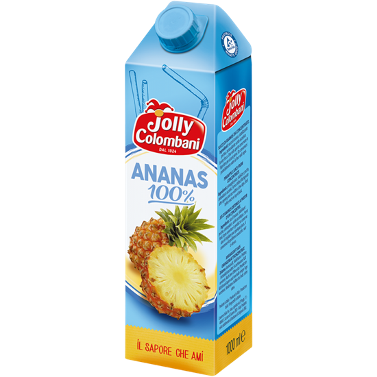 JOLLY SUCCHI FRUTTA BRICK 1 LT ANANAS