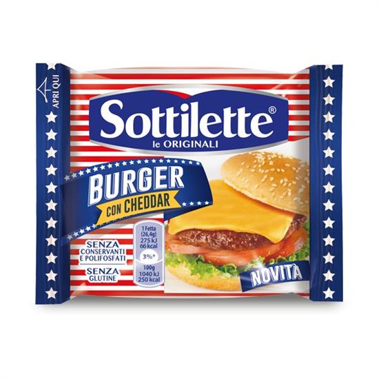 SOTTILETTE MONDELEZ BURGER CHEDD 185g