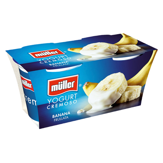 MULLER YOG. 2X125g BANANA