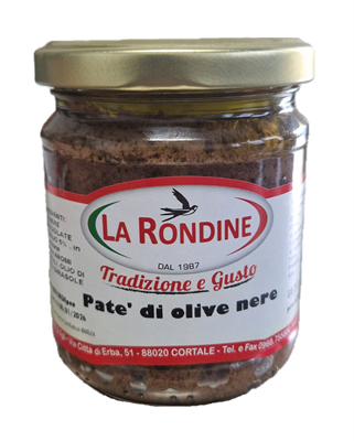 LA RONDINE OLIVENPASTE SCHWARZ 212g