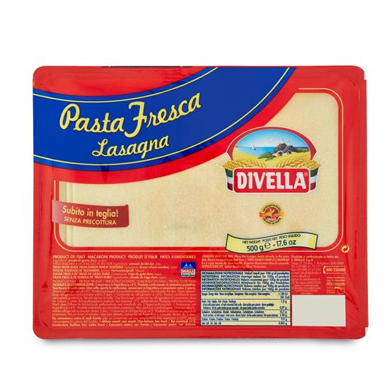 DIVELLA LASAGNA FRESCA 500g