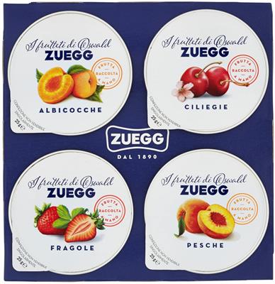 ZUEGG MARMELADE EINZELPORTIONEN 4X 25g