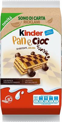 KINDER FERRERO PAN E CIOC T10 290g