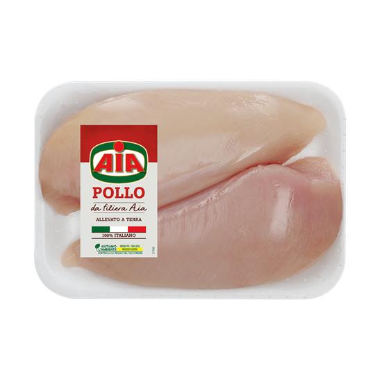 AIA PETTO DI POLLO INTERO VASCHETTA CIRCA 3kg