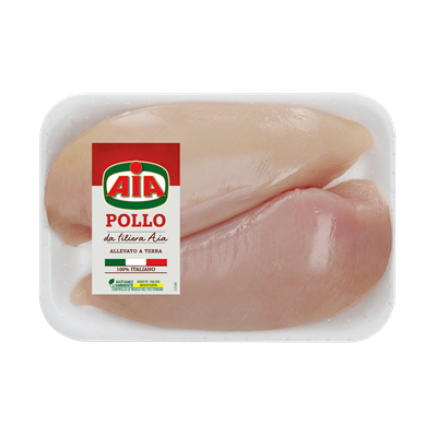 AIA PETTO DI POLLO INTERO VASCHETTA CIRCA 3kg