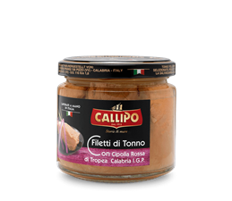CALLIPO THUNFISCHFILETS MIT TROPEA ZWIEBEL IGP 190g