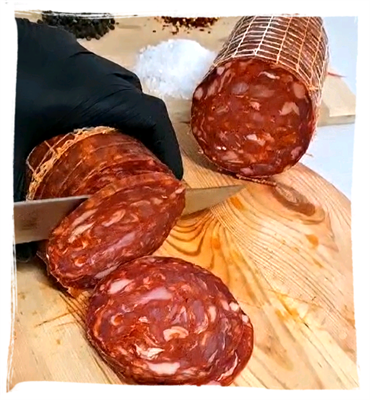 LA RONDINE PIKANTE VENTRICINA 450/550g