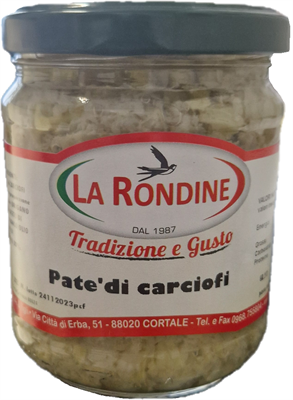 LA RONDINE ARTISCHOCKEN PASTETE 212g