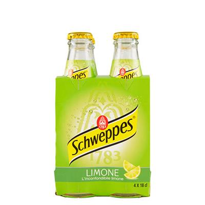 SCHWEPPES ZITRONE 18cl X4