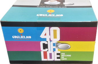 GUGLIELMO ESPRESSO POP-BOX KAPSELN 40 StÃ¼ck