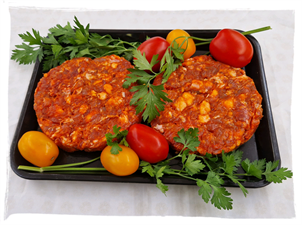 LA RONDINE HAMBURGER AUS FRISCHER SÃœÃŸER SCHWEINEWURST 2 STÃœCK