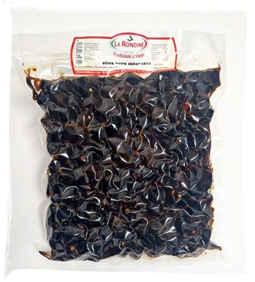 LA RONDINE GEBACKENE SCHWARZE OLIVEN 1kg