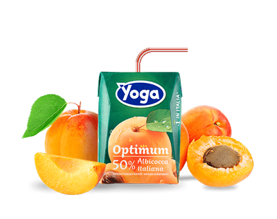 YOGA SUCCO DI FRUTTA BRIK 3X 200ml ALBICOCCA
