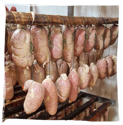 LA RONDINE SOPPRESSATA FRESCA DOLCE PER STAGIONATURA AL KG