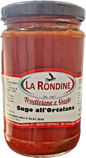 LA RONDINE GEMÃœSE-SUGO 314g