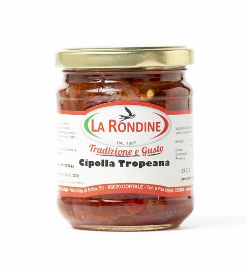 LA RONDINE ZWIEBELFILETS MIT PEPERONCINO LA TROPEANA 212g