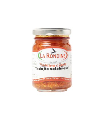 LA RONDINE KALABRESISCHE NDUJA IM GLAS 106g