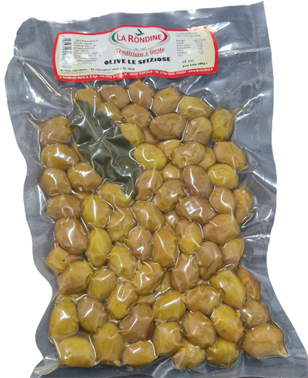 LA RONDINE GRÃœNE OLIVEN LE SFIZIOSE 500g