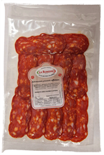 LA RONDINE WÃœRZIGE SCHIACCIATA, IN SCHEIBEN, VAKUUMVERPACKT 90g