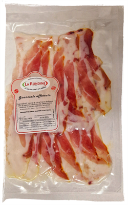 LA RONDINE GUANCIALE, IN SCHEIBEN, VAKUUMVERPACKT 90g