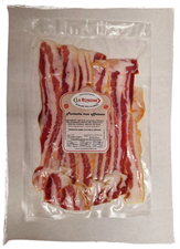 LA RONDINE BAUCHSPECK, IN SCHEIBEN, VAKUUMVERPACKT 90g