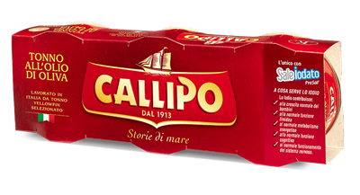 CALLIPO THUNFISCH IN OLIVENÃ–L 70g x 3