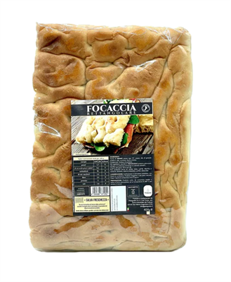 PANGUSTO FOCACCIA RETTANGOLARE 30x20 400g