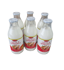 LA RONDINE MANDELMILCH KISTE MIT 6 x 750ml REINE MANDEL