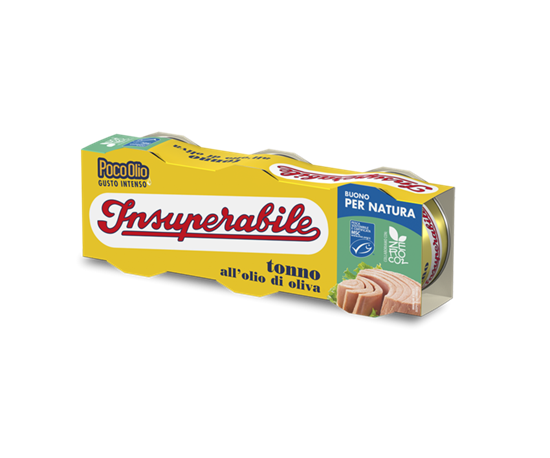 INSUPERABILE TONNO ALL'OLIO D'OLIVA g65x3