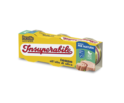 INSUPERABILE TONNO ALL'OLIO D'OLIVA g65x3