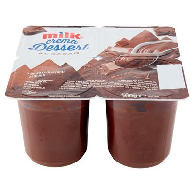 MILK CREMA DESSERT AL CACAO 4x 125g