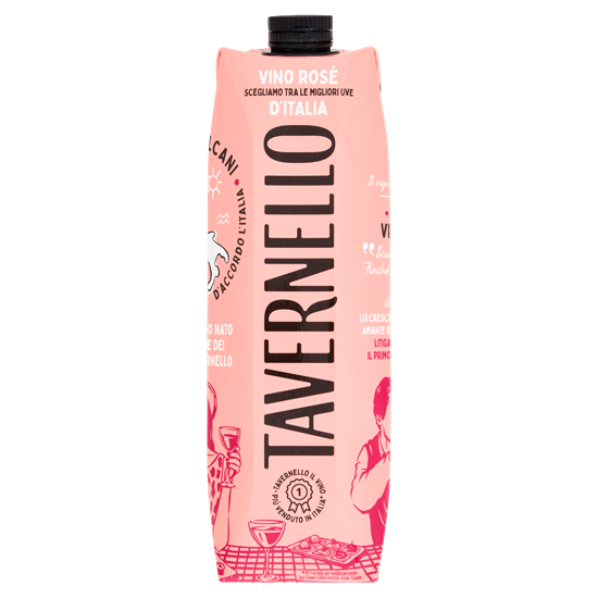 TAVERNELLO WEIN BRICK 1L ROT