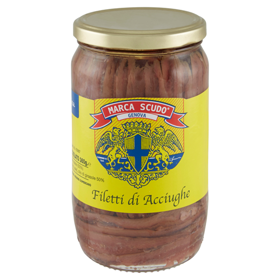 FILETTI ACCIUGHE OLIO GIRASOLE 720g