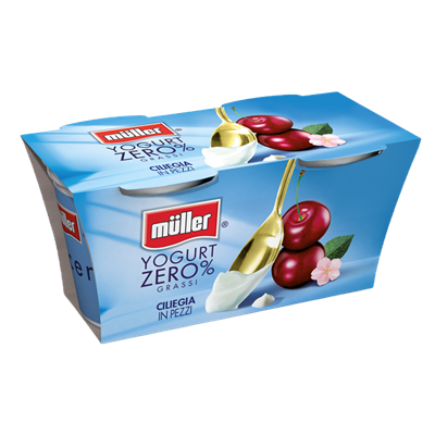 mÃœller yoghurt 2x125g kirsche null %