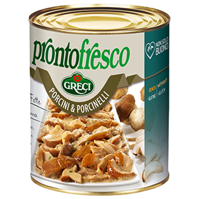 GRECI PORCINO & PORCINELLI LATTINA 800g