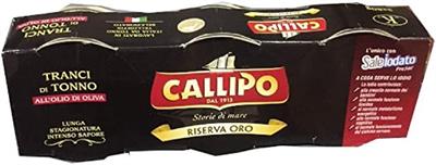 CALLIPO THUNFISCH RISERVA ORO IN OLIVENÃ–L 80g x3