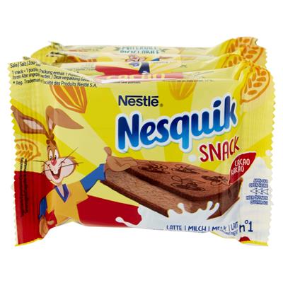 NESTLE' NESQUIK SNACK CIOCCOLATO X5 130g