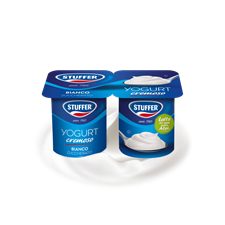 stuffer cremiger joghurt g125x2 weiss