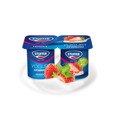 STUFFER YOGURT CREMOSO FRULLATO g125x2 FRAGOLA